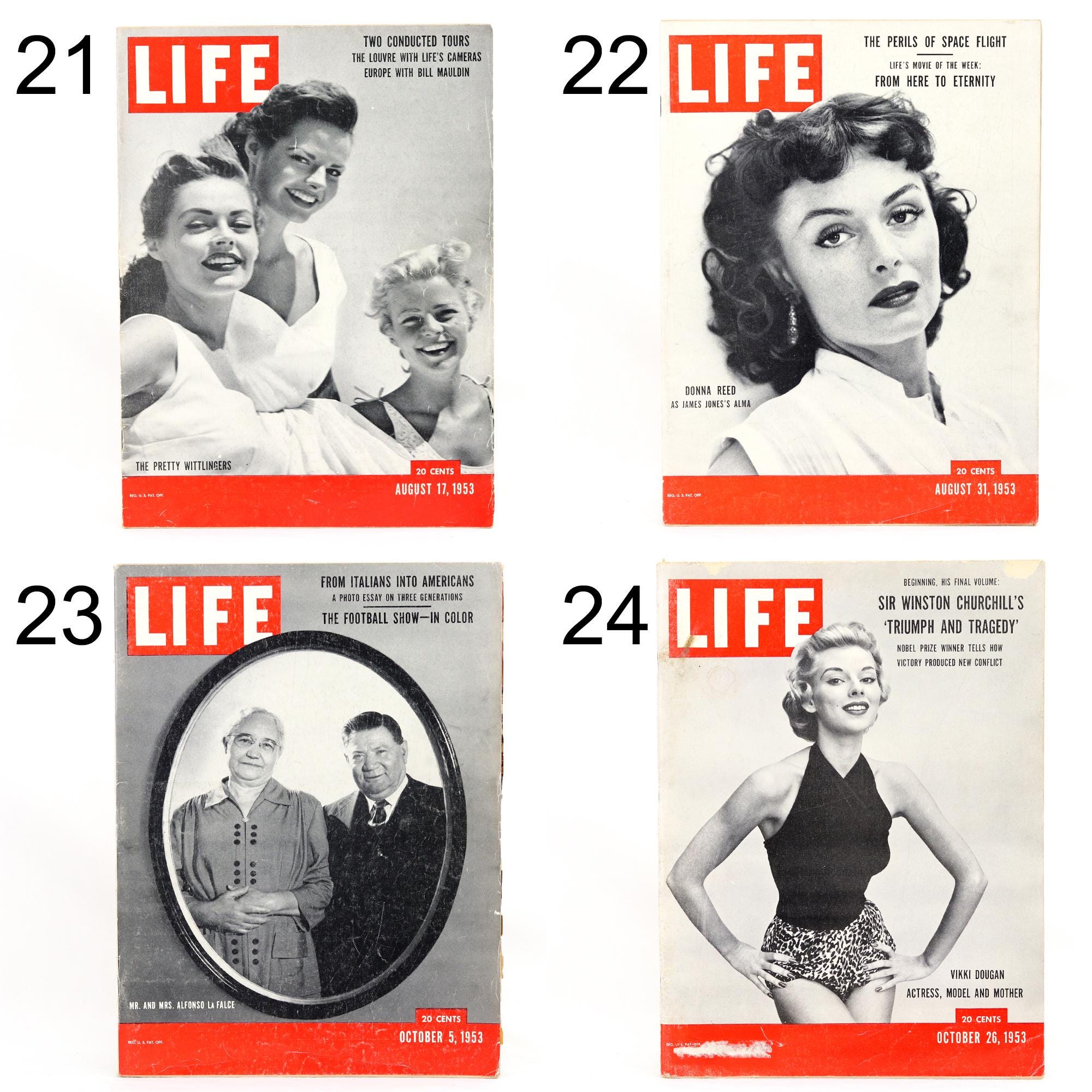 超レアな雑誌LIFE 1950年代の情勢やトレンド特集雑誌LIFE セット4冊 米国雑誌LIFE 1950年代の情勢やトレンド特集magazineセット4冊｜Yahoo