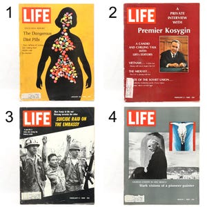 Life Magazine 1968 - Etsy