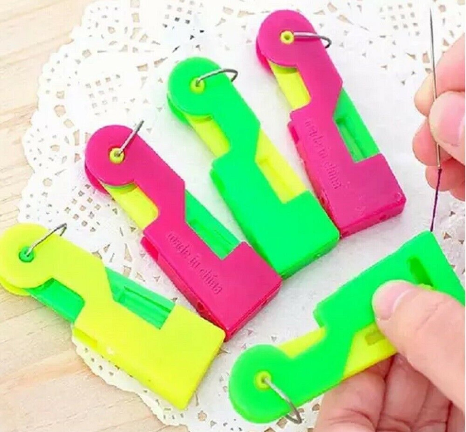 Automatic Needle Threading Device. 10 PCS Self Threading Hand Etsy