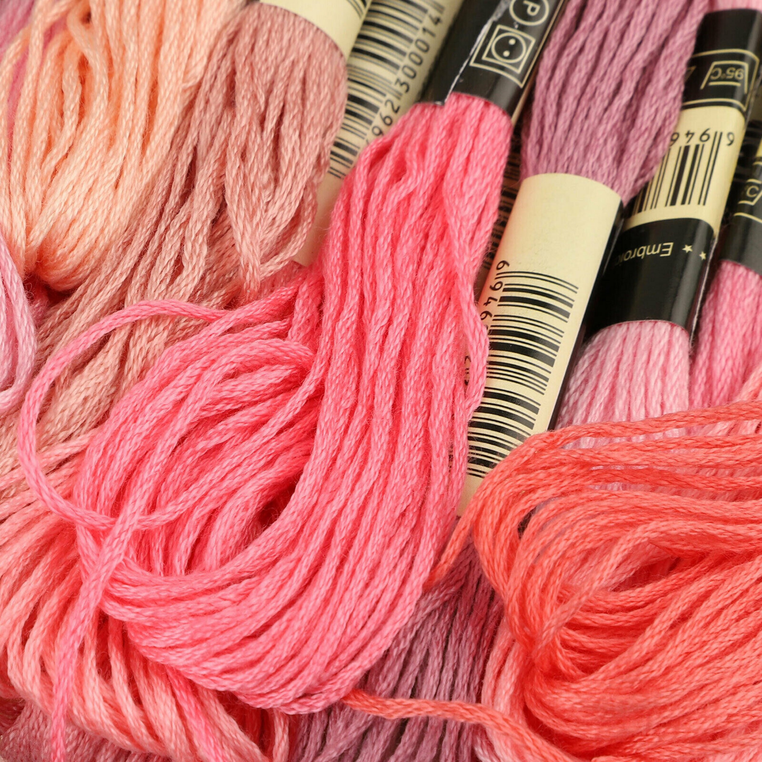 Multicolor Cross Stitch Floss. Cotton Cross Stitch Embroidery Etsy