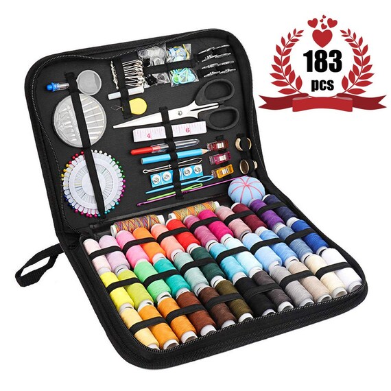 Nice Quality Mini Sewing Kit Retro Vintage Tin Thread Seam Ripper Needle Pin Etc