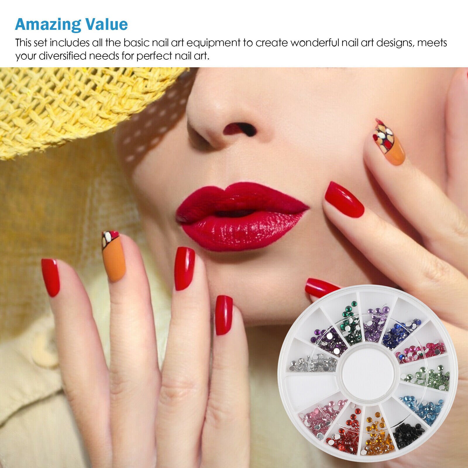 66 PCS Nail Art Decoration Kit with 30 PCS Stripping Tape Kit Etsy