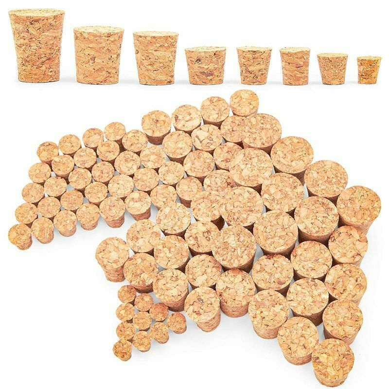 Cork stoppers for Jars and Bottles 8 Sizes 80 Pieces Etsy