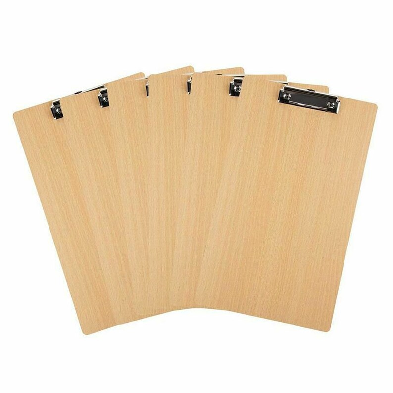 6 Pack Legal Size Clipboard Set Brown Legal Size Clipboard Etsy