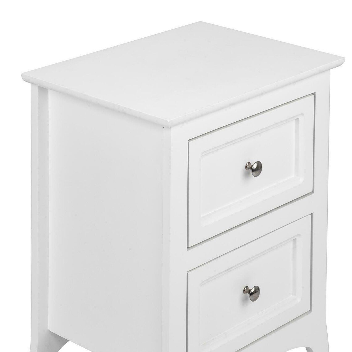 2 Drawer Night Table Nightstand White Night Table Bedside Etsy