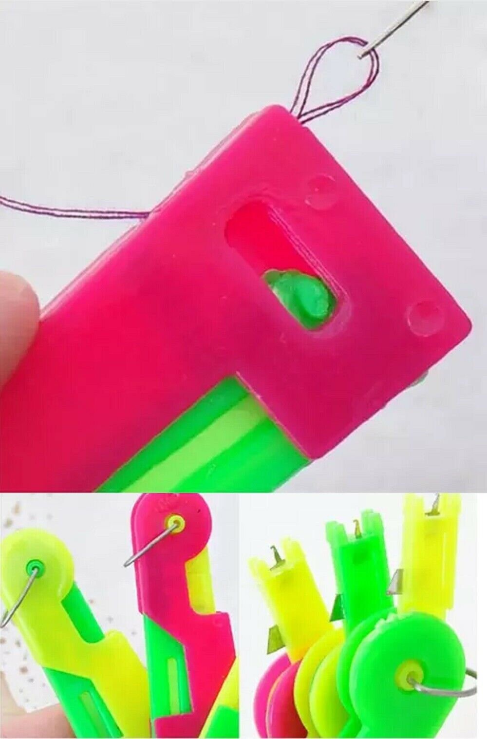 Automatic Needle Threading Device. 10 PCS Self Threading Hand Etsy