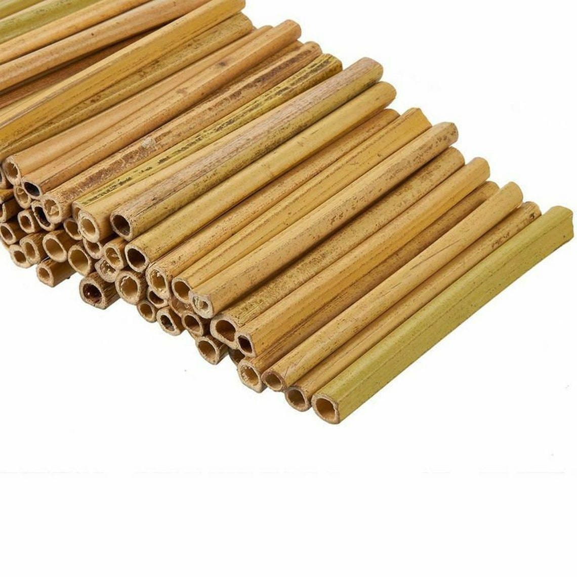 100 Pack Natural Bamboo Sticks for Crafts DIY Home and Garden Etsy
