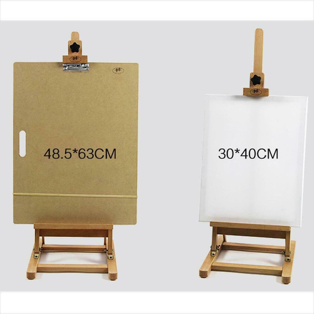 Portable Folding Painters Easel Tabletop Paint Stand Wood Etsy