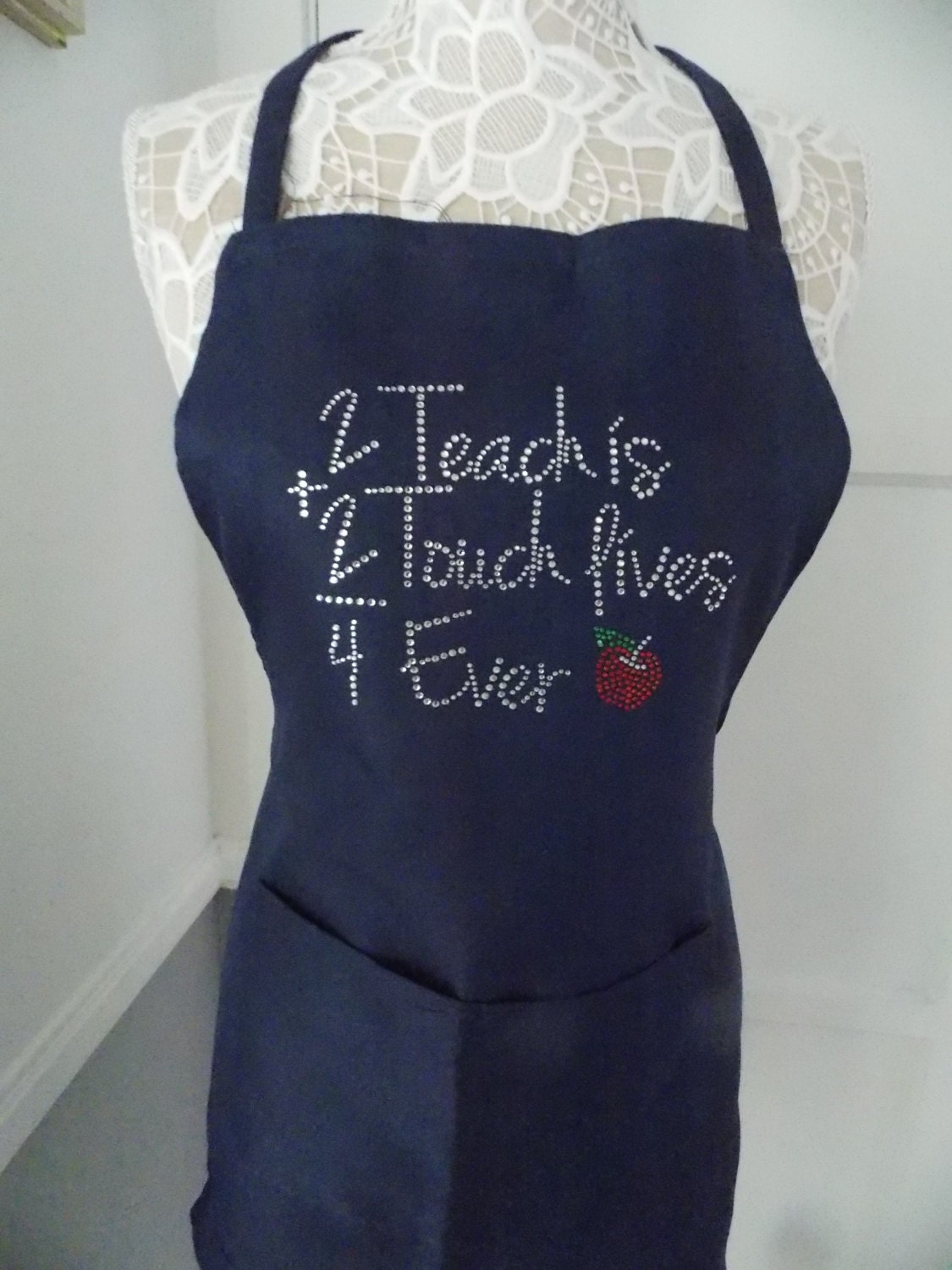 Teacher Apron Preschool Apron Aprons Custom Aprons School Etsy