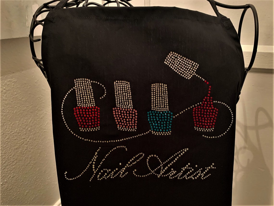 Nail Artist Apron/Salon/Apron with pockets/Nail Etsy