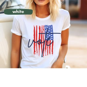 Abstimmung Amerika Tshirt, USA Voter Shirt, Abstimmung T-Shirt, Wahl-T-Shirt, Politk Shirt, politianisches Abstimmungs-T-Shirt, amerikanische Flagge Shirt Geschenk