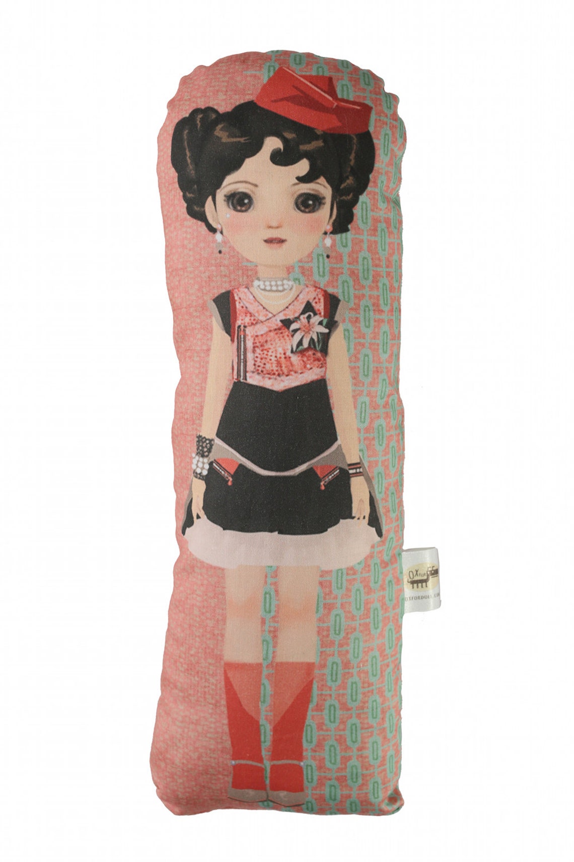 Cushion Doll softie toy designer cushion Child's Etsy