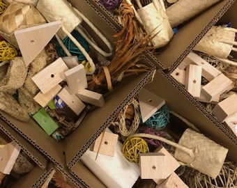 Mystery Super Surprise Toy Making Box - Liten/Mellanstor Fågel