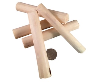 24pc Super Soft Sola Sticks - 4&quot; - Natural