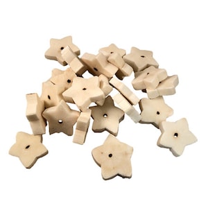 Super Soft Sola Stars - 1" - Natural - 24pc