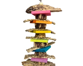Sammy Sandwich - Handmade Bird Toy