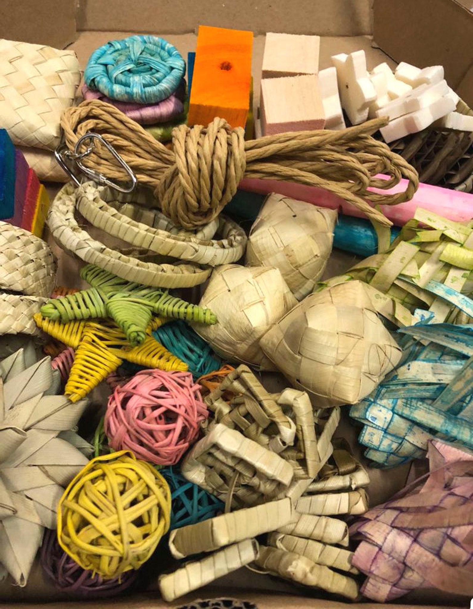 Take N Make Toy Box Bird Toy Making Kit Etsy