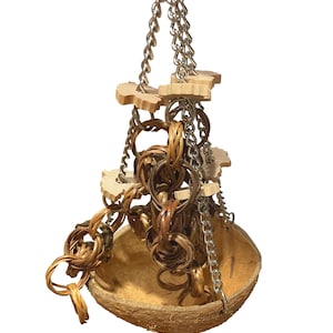 Coconut Castle - NEW Style - Bird Toy