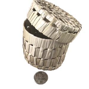 Ultimate Woven Foraging Canister - 3.5&quot; x 3.5&quot; - 3pcs