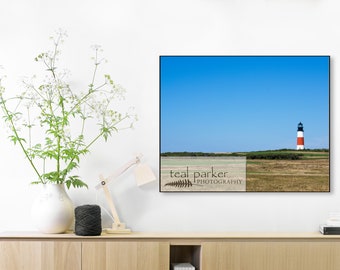 Sankaty Lighthouse Nantucket Summer photograph