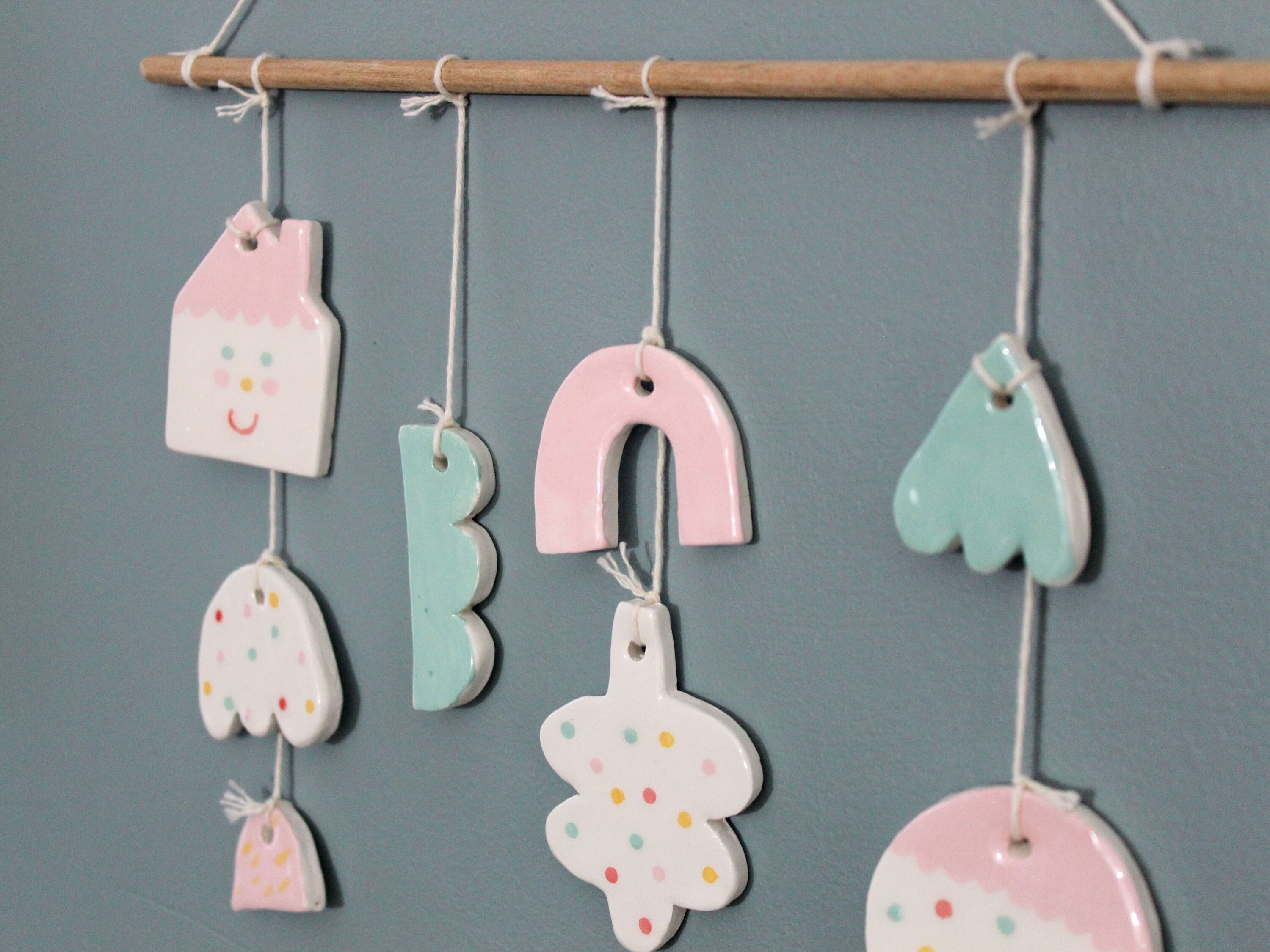 Suspension Murale Rose