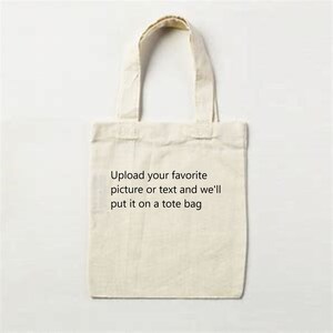 Design Your Own Tote Bag, Creative Custom Bag for Everyday Use, Ideal Personalized Gift for Birthdays and Special Occasions