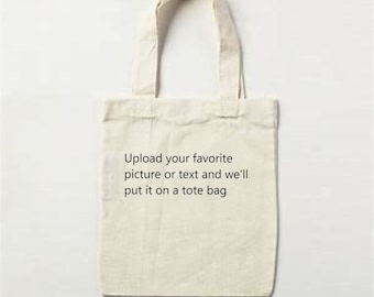 Design Your Own Tote Bag, Creative Custom Bag for Everyday Use, Ideal Personalized Gift for Birthdays and Special Occasions