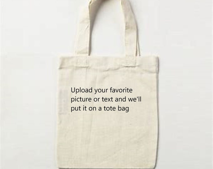 Design Your Own Tote Bag, Creative Custom Bag for Everyday Use, Ideal Personalized Gift for Birthdays and Special Occasions