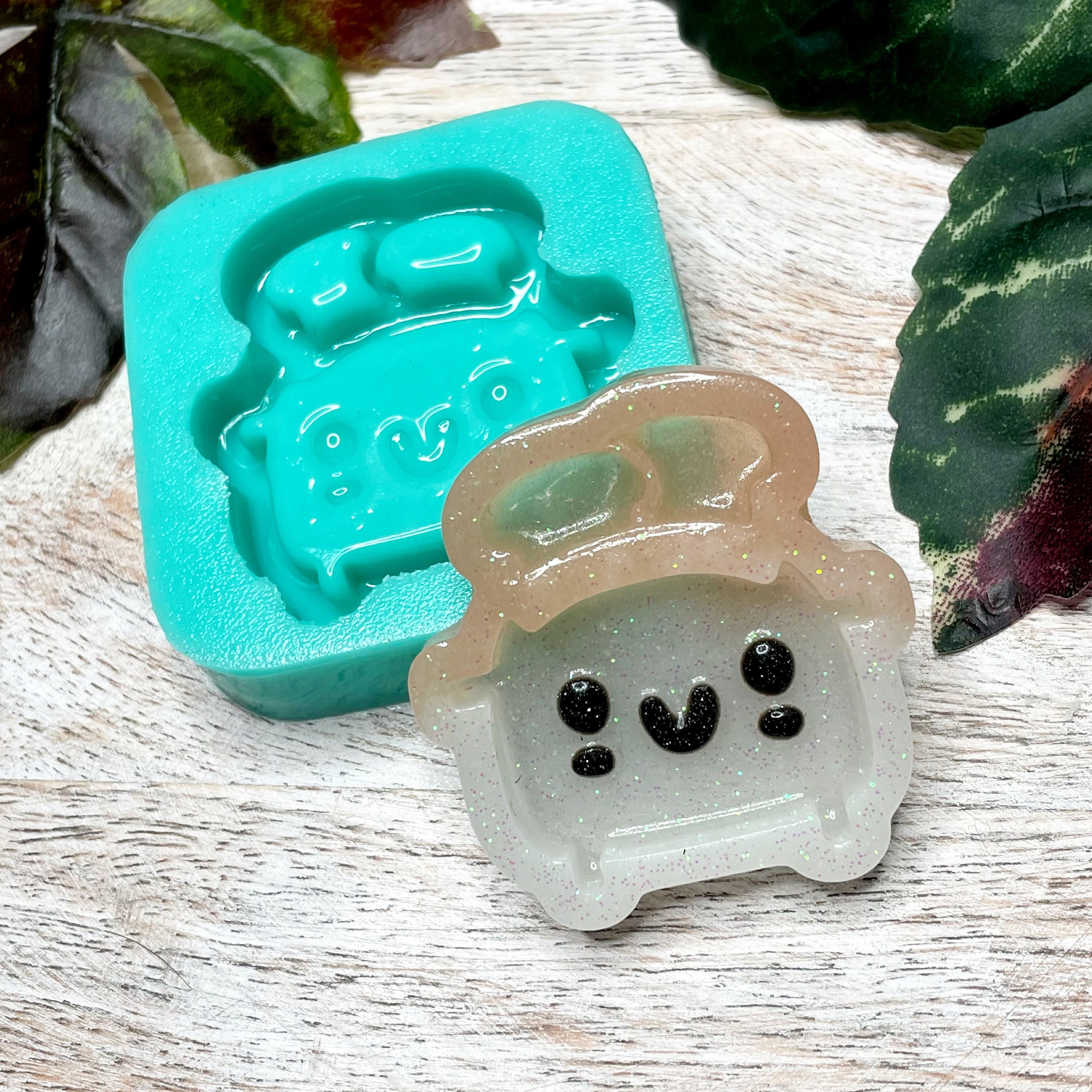 Small Silicone Shaker Mold 2.5 Inches For Epoxy Resin Craft Etsy