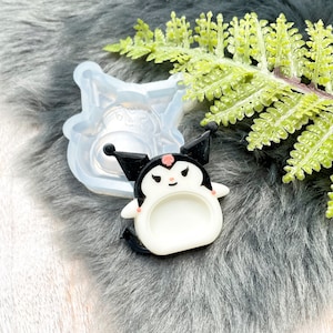 Silicone Mold for Keychains Translucent Silicone UV & Epoxy Resin Belly Shaker Mold Kawaii Mold
