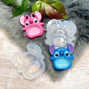 Silicone Mold for Keychains Translucent Silicone UV & Epoxy Resin Belly Shaker Mold Kawaii Mold