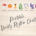 Printable Weekly Rhythm Chart PDF Customizable - Etsy