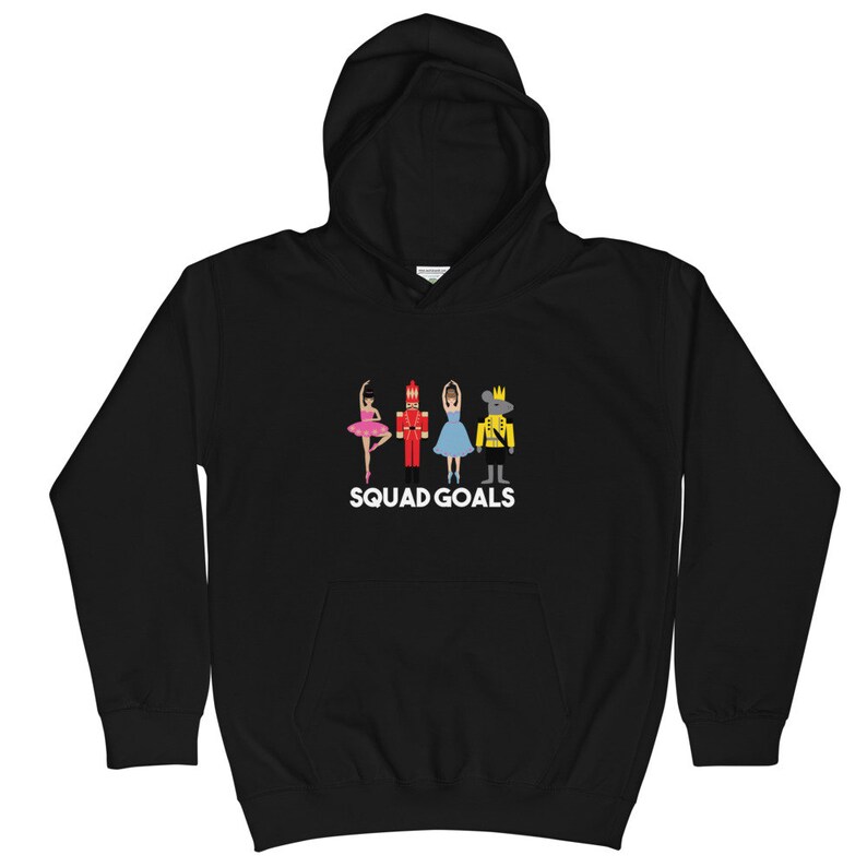 Nutcracker Squad Goals Kids Hoodie
