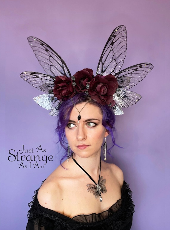 Gothic Bride Wig Adult Purple Gothic Bride Wig Adult Purple