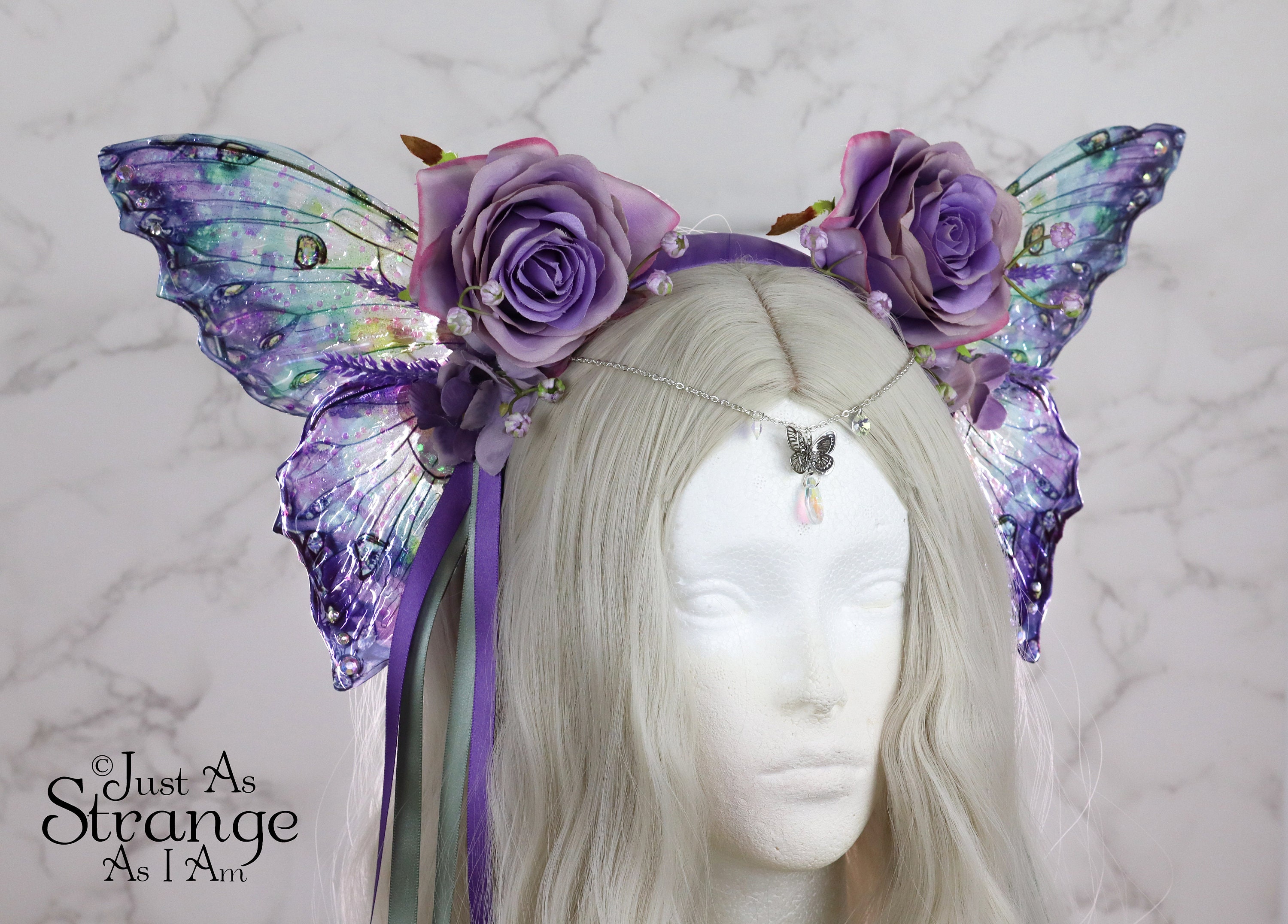 v shaped headpiece