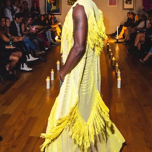 Sequin Luster Duster Long