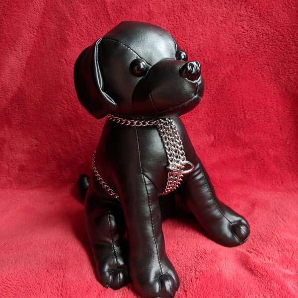 Bondage Pup, BDSM Pup, Pup Play, Puppy Play, Goth Pup, Bondage harness, Mature toy, Adult toy, Bondage toy, BDSM toy