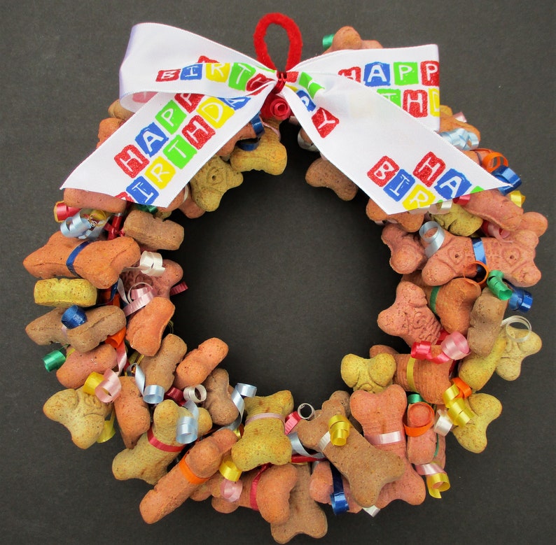 Dog Wreaths Biscuits Bone Wreath Gifts for Dogs Etsy