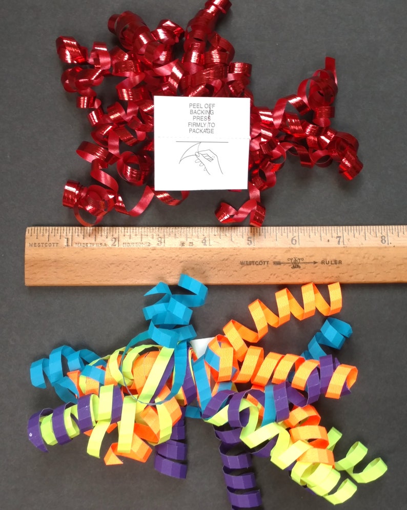 Curly Gift Bows Assorted Colors Box of 20 Etsy
