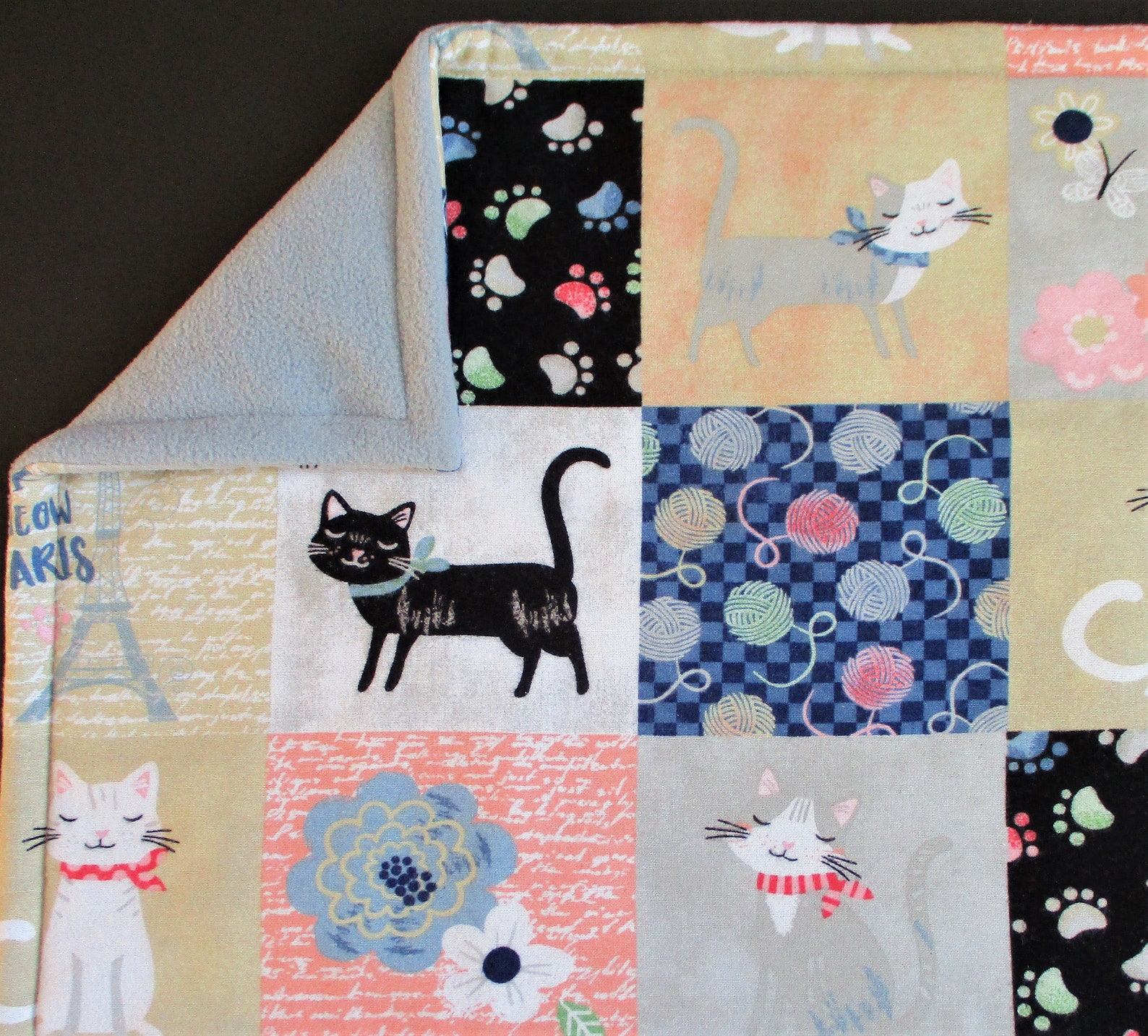 Catnip Cat Mat Meow Paris Gifts for Cats Etsy