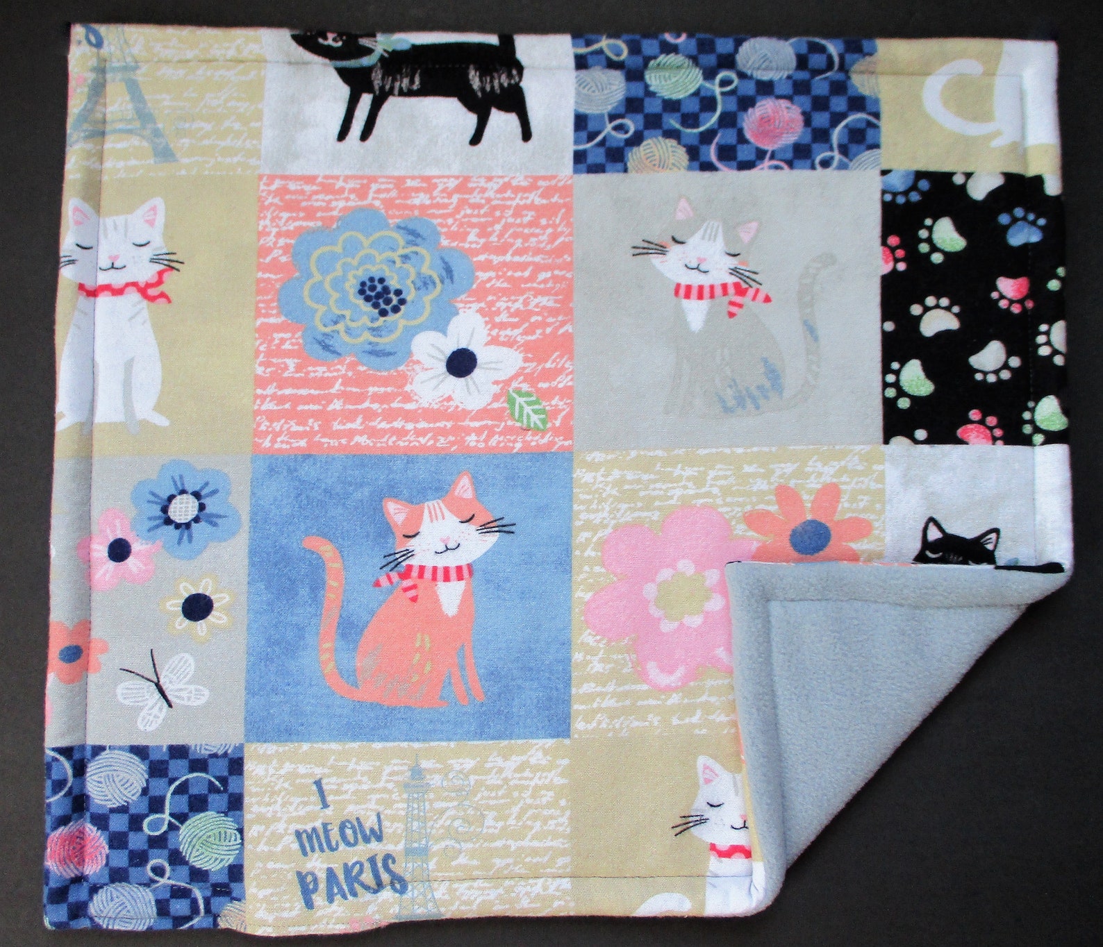 Catnip Cat Mat Meow Paris Gifts for Cats Etsy