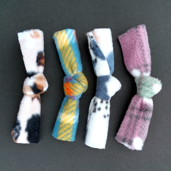 Catnip Knots Cat Toys Set of 4