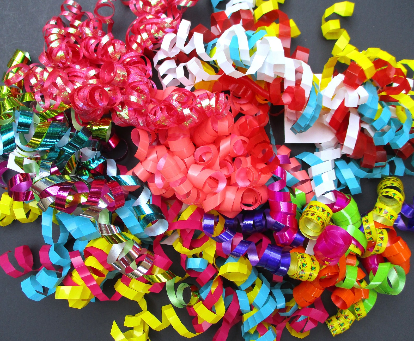 Curly Gift Bows Assorted Colors Box of 21 Etsy