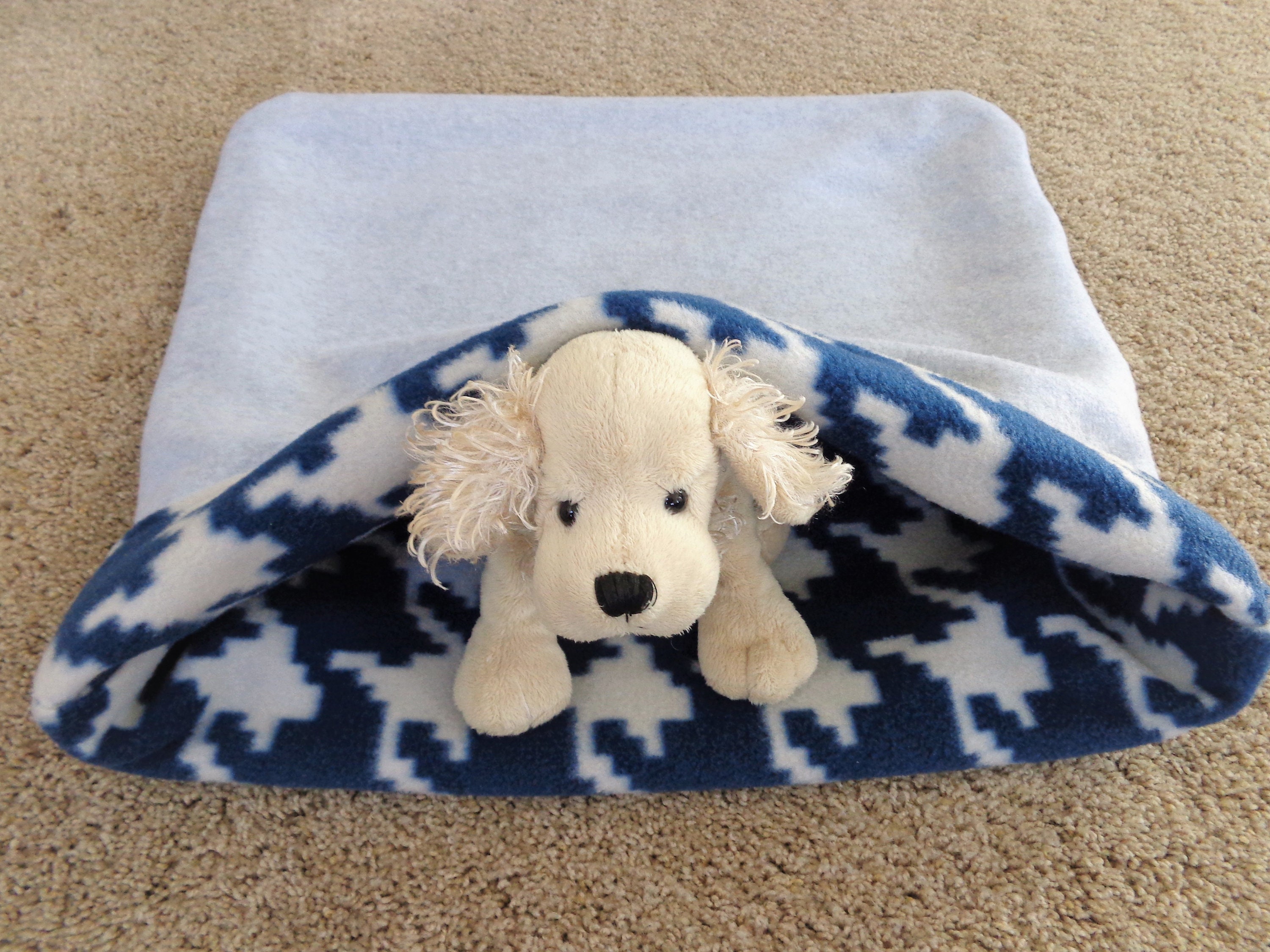 Dog Snuggle Sack Houndstooth Burrow Bag Etsy