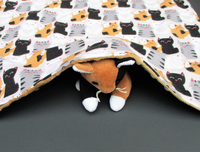 Catnip Cat Mat Blanket Neutral Colors Etsy