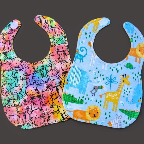 Baby Bibs Shower Gifts Cat Lover