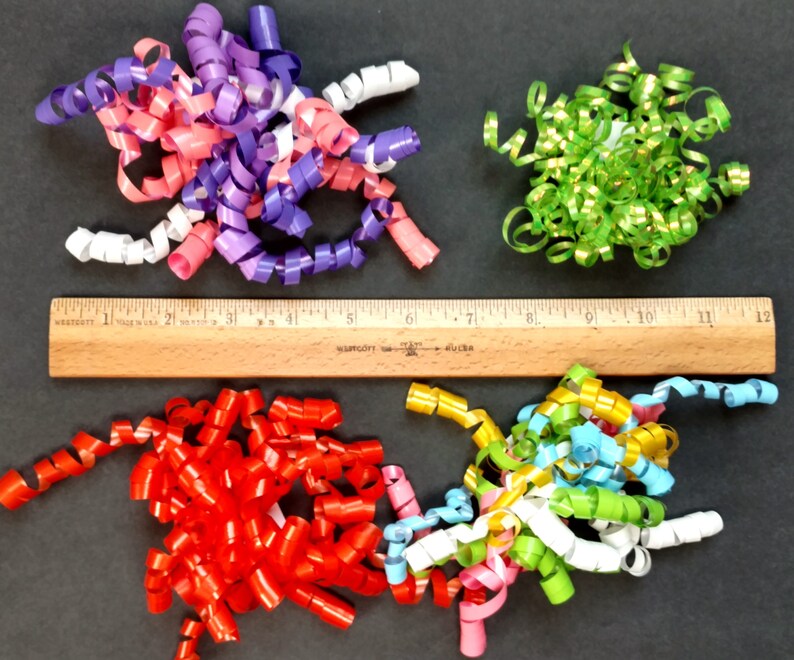 Curly Gift Bows Assorted Colors Box of 20 Etsy