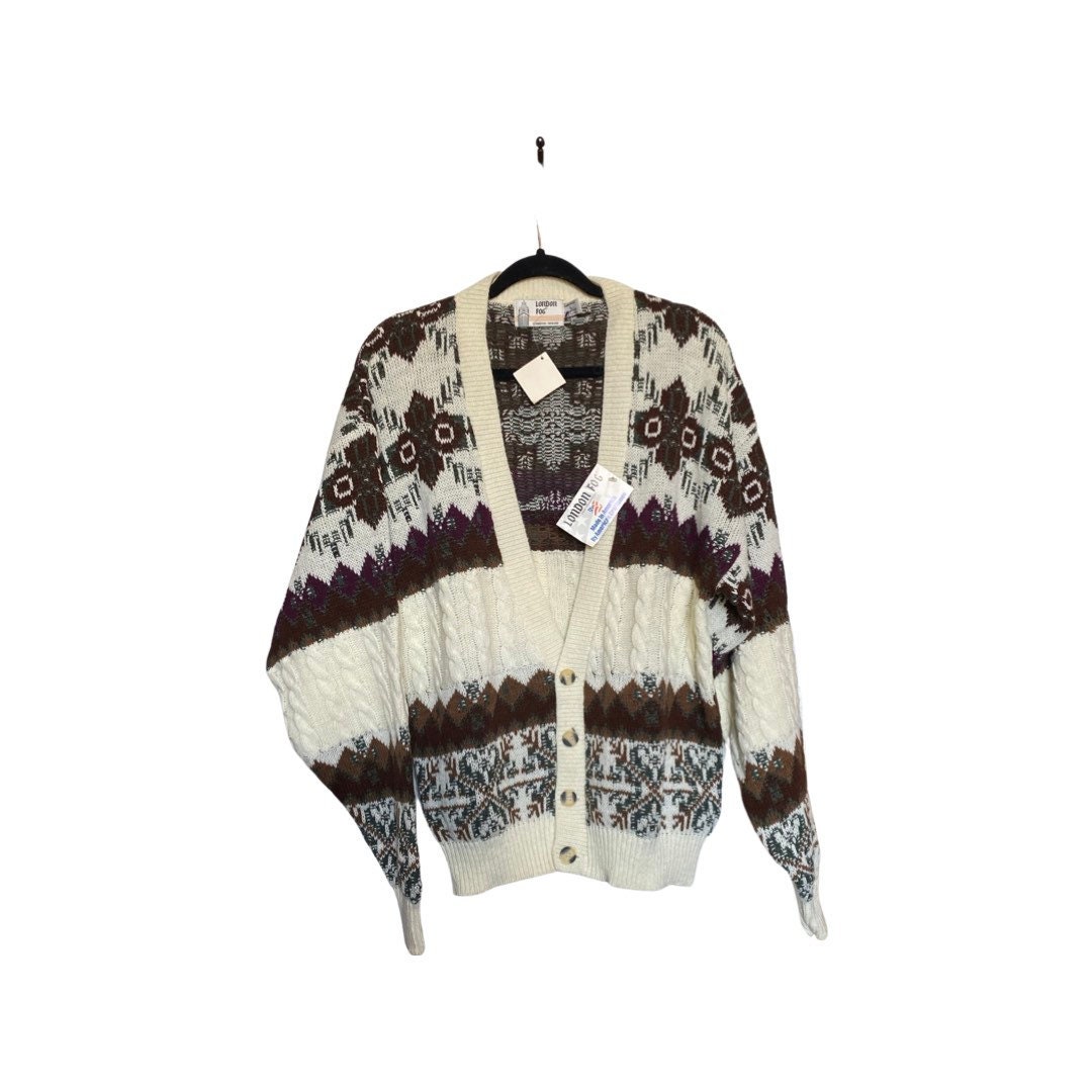London Fog Cardigan - Etsy