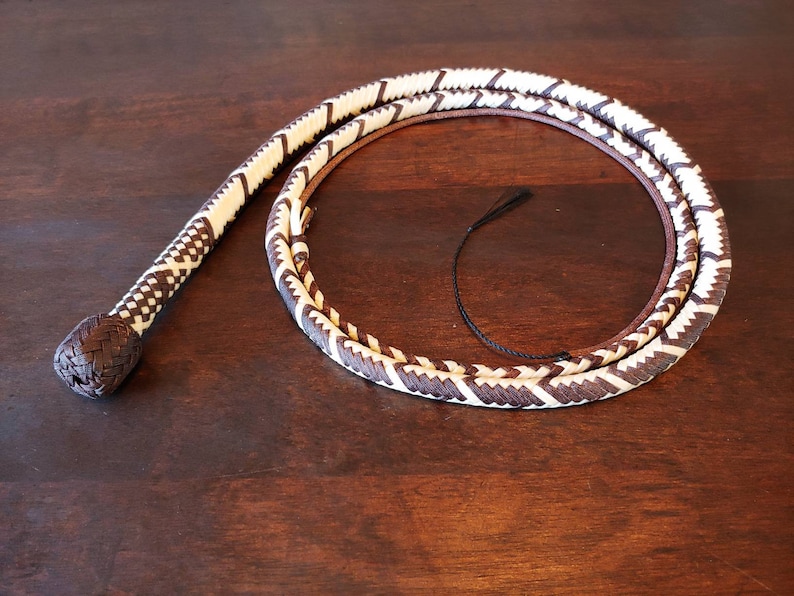 nylon snake whip made to order image 1