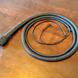 nylon snake whip made to order image 2